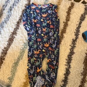 Dinosaur Print Baby Onesie